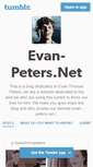 Mobile Screenshot of evan-petersnet.tumblr.com