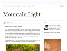 Tablet Screenshot of mountain-light.tumblr.com