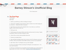 Tablet Screenshot of barney-blog.tumblr.com