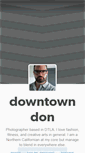 Mobile Screenshot of downtowndon.tumblr.com