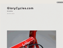 Tablet Screenshot of glorycycles.tumblr.com