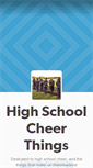 Mobile Screenshot of highschoolcheer.tumblr.com