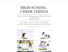 Tablet Screenshot of highschoolcheer.tumblr.com