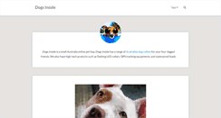 Desktop Screenshot of dogsinside.tumblr.com