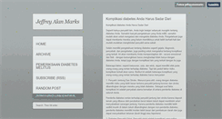 Desktop Screenshot of jeffreyalanmarks.tumblr.com