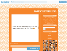 Tablet Screenshot of lostnwonderland.tumblr.com