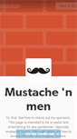 Mobile Screenshot of mustache-owner.tumblr.com