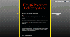 Desktop Screenshot of hot96celebrityjuice.tumblr.com