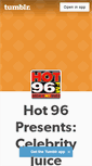 Mobile Screenshot of hot96celebrityjuice.tumblr.com
