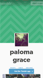 Mobile Screenshot of palomagrace.tumblr.com