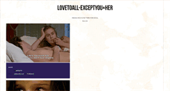 Desktop Screenshot of lovetoall-except-you-plus-her.tumblr.com