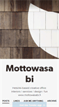 Mobile Screenshot of mottowasabi.tumblr.com