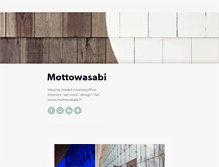 Tablet Screenshot of mottowasabi.tumblr.com