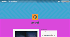 Desktop Screenshot of angeltaylor.tumblr.com