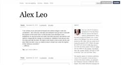 Desktop Screenshot of alexleo.tumblr.com