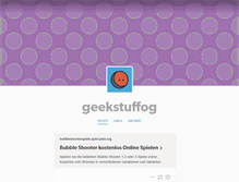 Tablet Screenshot of geekstuffog.tumblr.com