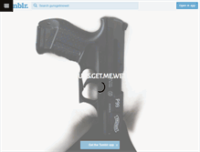 Tablet Screenshot of gunsgetmewet.tumblr.com
