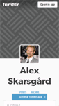 Mobile Screenshot of alexskarsgard.tumblr.com