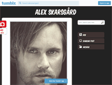Tablet Screenshot of alexskarsgard.tumblr.com