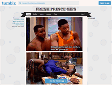 Tablet Screenshot of freshprinceofbelairgifs.tumblr.com