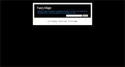 Desktop Screenshot of faerymagic.tumblr.com