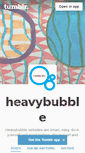 Mobile Screenshot of heavybubble.tumblr.com