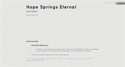 Desktop Screenshot of hopefullyis.tumblr.com