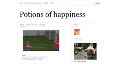 Desktop Screenshot of potionsofhappiness.tumblr.com