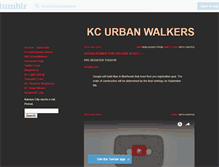 Tablet Screenshot of kcurbanwalkers.tumblr.com