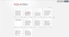 Desktop Screenshot of foxintern.tumblr.com