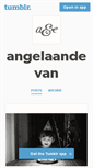 Mobile Screenshot of angelaandevan.tumblr.com