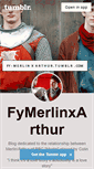 Mobile Screenshot of fy-merlinxarthur.tumblr.com