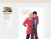 Tablet Screenshot of fy-merlinxarthur.tumblr.com