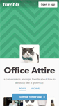 Mobile Screenshot of officeattire.tumblr.com