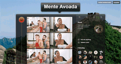 Desktop Screenshot of menteavoada.tumblr.com