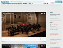Tablet Screenshot of connectedgeek.tumblr.com