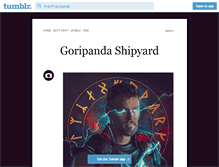 Tablet Screenshot of goripanda.tumblr.com