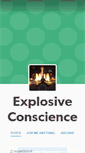 Mobile Screenshot of explosiveconscience.tumblr.com