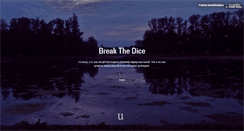 Desktop Screenshot of breakthedice.tumblr.com