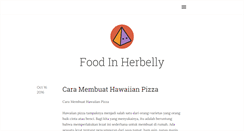 Desktop Screenshot of foodinherbelly.tumblr.com