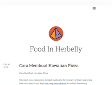 Tablet Screenshot of foodinherbelly.tumblr.com
