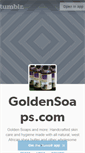 Mobile Screenshot of goldensoaps.tumblr.com