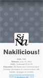Mobile Screenshot of naki.tumblr.com