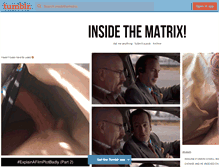 Tablet Screenshot of insidethematrix.tumblr.com