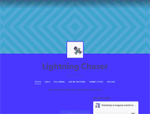Tablet Screenshot of lightningchaser.tumblr.com