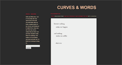 Desktop Screenshot of curvesandwords.tumblr.com