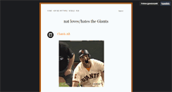 Desktop Screenshot of giantsnaattt.tumblr.com