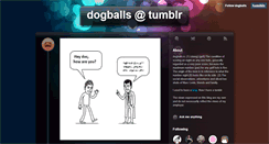 Desktop Screenshot of dogballs.tumblr.com