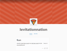 Tablet Screenshot of levitationnation.tumblr.com