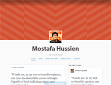 Tablet Screenshot of mostafahussien.tumblr.com